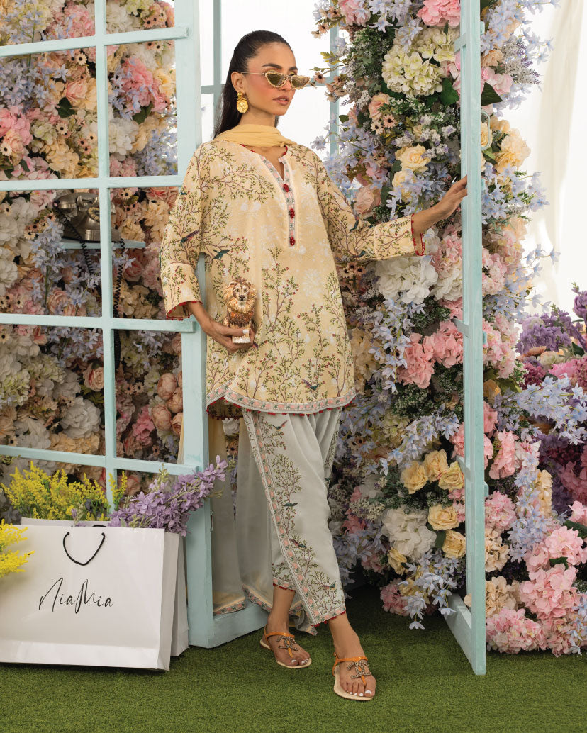 Subtle Grace - Classic Lawn Kurta Set