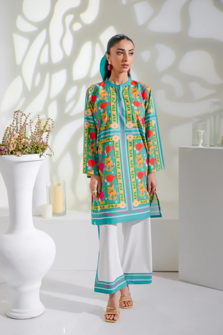 Soft Bloom Charlotte Premium Digital Printed Lawn 2-Piece Set