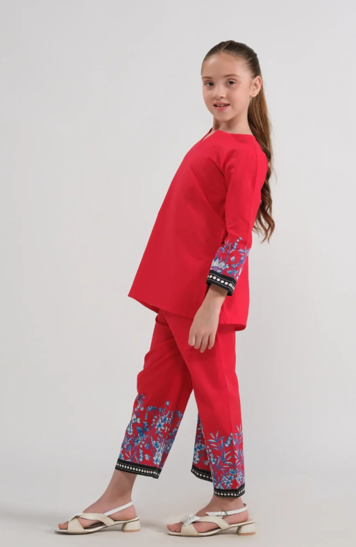 Strawberry suit for girls (6-14 Years)