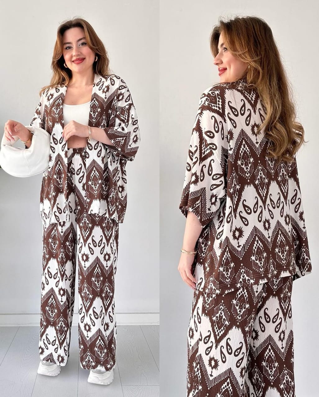 Chic Ikat Print 2-Piece Set – Effortless Style Meets Everyday Comfort