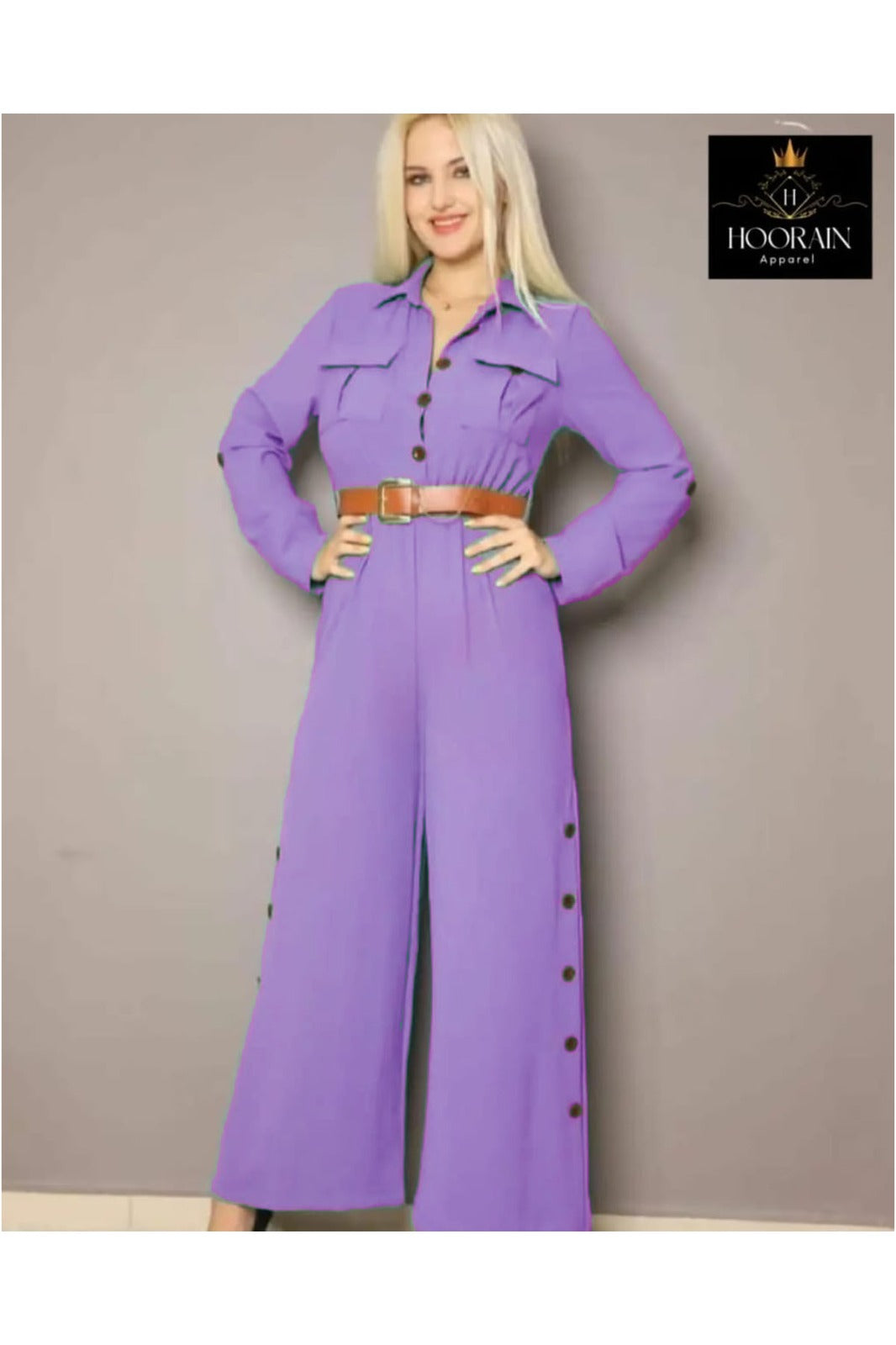 Chic  Jumpsuit with Belt – Your Perfect Wardrobe Staple