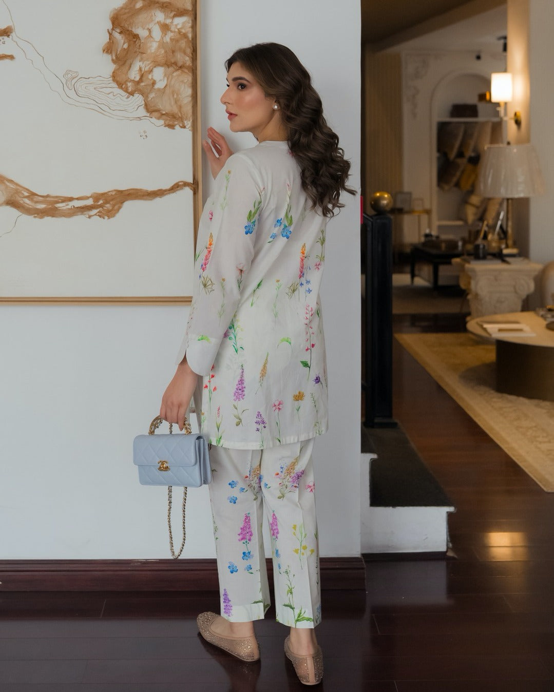 Majestic Mist – Elegant Co-Ord Set